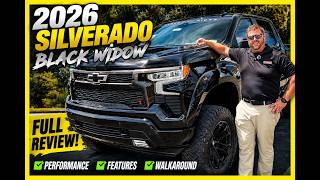 2026 Silverado Black Widow | The BEST Looking Chevy Truck Yet?
