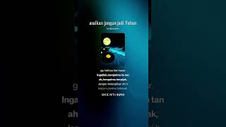 Jangan Jadi Tuhan _ @1Jiwa