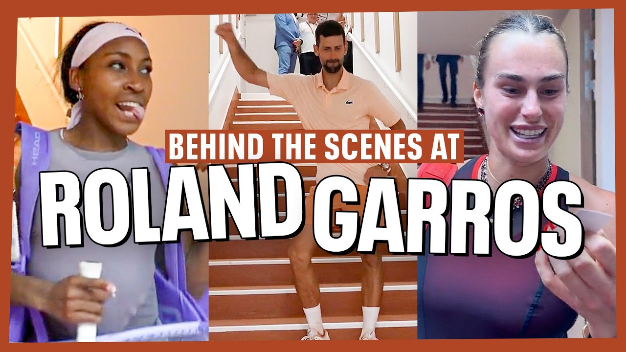 BEHIND THE SCENES AT ROLAND GARROS: Week 1 🇫🇷