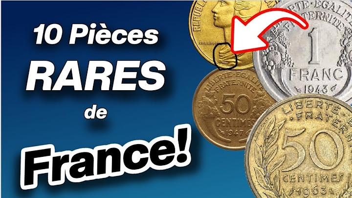 10 Pièces Françaises VRAIMENT très RARES et CHER de l'ère moderne !