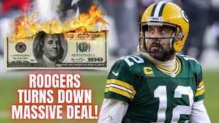 Aaron Rodgers Turned Down MASSIVE Contract From Packers | Green Bay Drama Continues