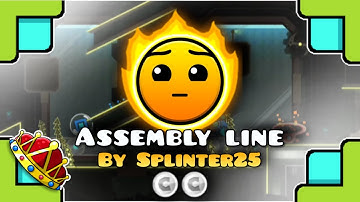 Assembly line 100% All Coins [Mobile] By Splinter25 | Daily Geometry Dash