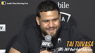 Tai Tuivasa UFC 269 post fight press conference | SCMP MMA