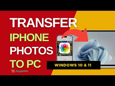 Transfer iPhone Photos to PC - Windows 10 & 11 | Easy iPhone Photo Transfer in Clicks, 100% Work