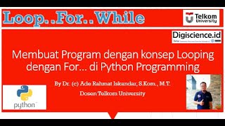 Membuat Program Looping dengan For dan While