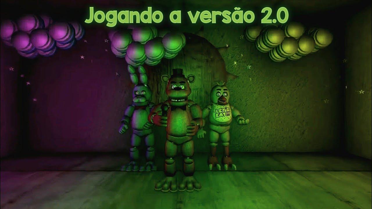 FNAF 1 Doom Remake Android - Jogando a versão 2.0 