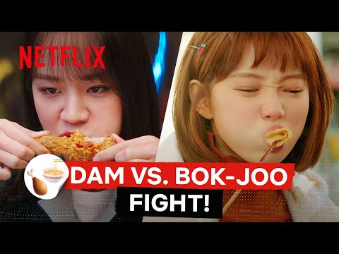 Mukbang Battle: Kim Bok-joo VS Lee Dam 🍗🍚🥘🍜🥯| Best of: Mukbang Faceoff | Netflix Philippines