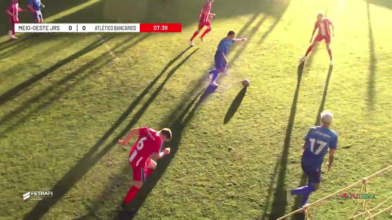 MEIO-OESTE JRS 3 X 1 ATLÉTICO BANCÁRIOS - SEMIFINAIS - | 1° CAMPEONATO FUTEBOL 7 - FETRAFI/SC