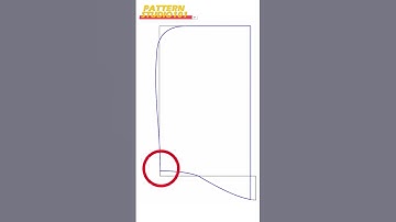 Two Piece Hood Pattern Making _ How to draft basic hood patterns from scratch #shorts
