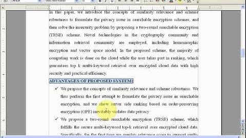 Towards Secure Multi Keyword Top k Retrieval over -2013 PASS IEEE Projects