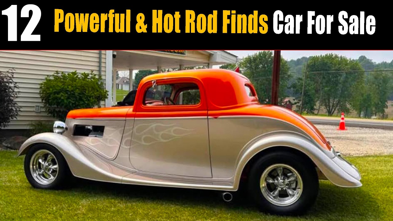 12 Wild Amazing Hot Rods for Sale 💥 Classic & Custom Cars You Can Own ...