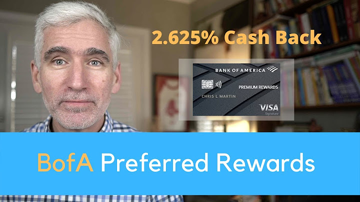 Bank of america preferred rewards credit card review