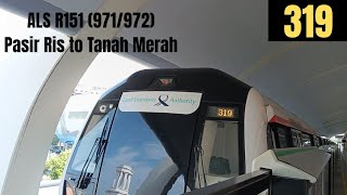 [104th Debut; Last 9xx] ALS R151 (971/972) Pasir Ris to Tanah Merah