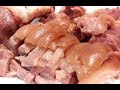 咸豬手 / 蒜蓉白醋汁 / 超級簡單 boiled Pork Knuckle 【20無限】
