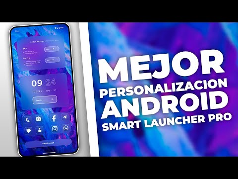 MEJOR PERSONALIZACION ANDROID - EFECTO GLASS (SMART LAUNCHER PRO)