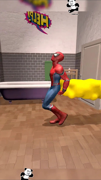 Spiderman pengen berak #funny #comedy #lucu #anakanak