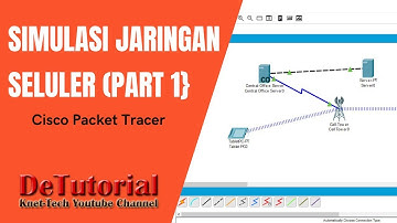 Simulasi Jaringan Seluler menggunakan Cisco Packet Tracer v7 - part 1