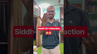 Siddhi Sir's Reaction to the CA Garud Trailer