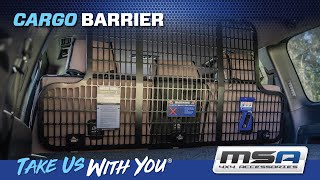 Cargo Barrier - Out of Mind, Not Out of Sight by MSA4x4 Accessories 969 views 1 year ago 2 minutes, 3 seconds