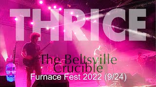 Thrice - The Beltsville Crucible (multi-camera fan footage! Live at Furnace Fest 9/23/22)