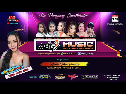 🔴Live Streaming ABG MUSIC Edisi malam ~ Ds. Kamal III - Larangan - Brebes , Jum'at 19 April 2024