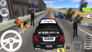 محاكي سيارة الشرطة التركية - ألعاب سيارات - ألعاب أندرويد 2021 - مطاردة سيارة المخربين screenshot 4