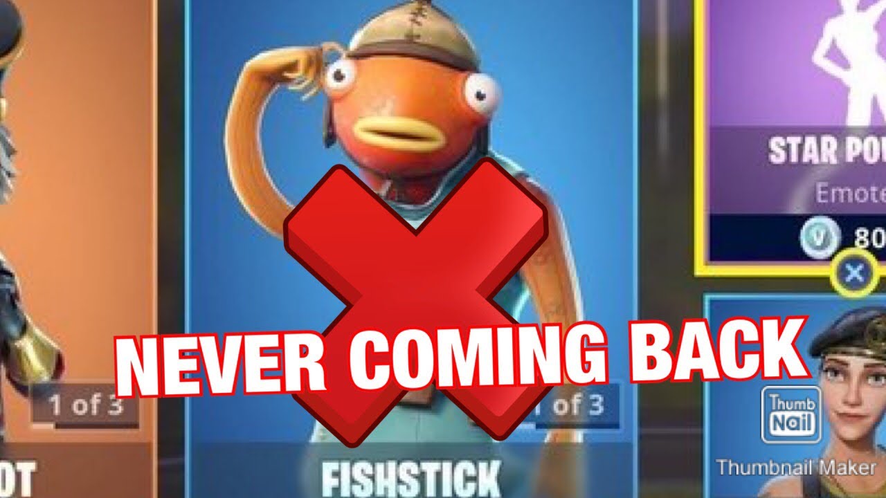 FISHSTICKS NEVER COMING BACK, Fortnite YouTube