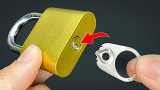 Unlock ANY Lock Instantly Without A Key! The 4 Easiest Ways To Open A Lock.