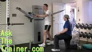 Famous Cable Push Pull Back Chest Obliques Abs Exercise free motion Net Worth