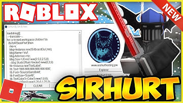 *NEW ROBLOX EXPLOIT/HACK: SIRHURT [TRIAL!] FULL LUA SCRIPT EXE W CHAINSAW, DUAL BLADES, 666, & MORE!