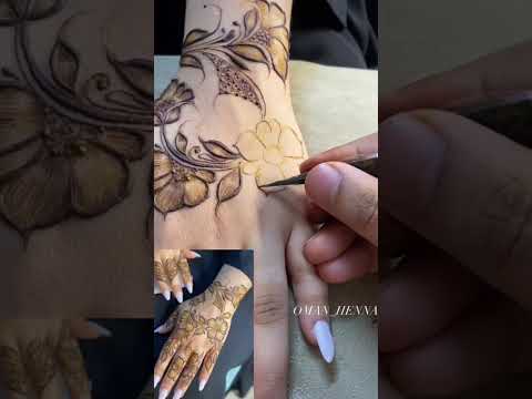 वेडिंग पार्टी मेहंदी डिजाइन वीडियो 2026 #muskanmehndi100k #mehndi #arabic #art