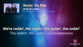 Army of Lovers 'Rockin' the Ride' -- (On screen Lyrics)
