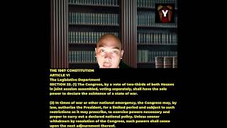THE 1987 CONSTITUTION ARTICLE 6 SECTION 23