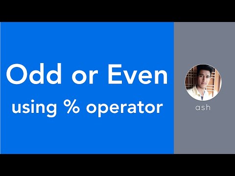 Check whether a number is Odd or Even | using Modulus % Operator in C Language | in Hindi