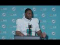 TE Jonnu Smith meets with the media after #MIAvsNYJ | Miami Dolphins