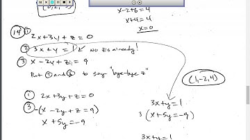 Algebra 2 Chapter 3 Part A Test Review Video
