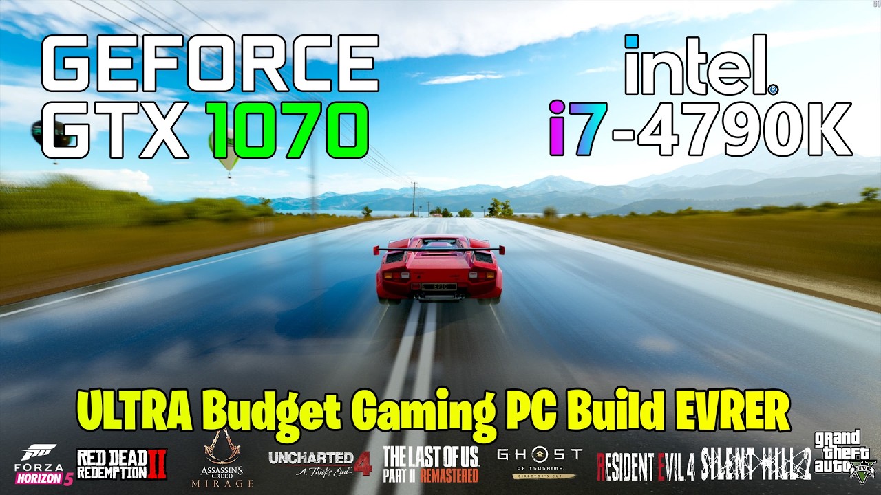 GTX 1070 | i7 4790K | 30 Games Tested