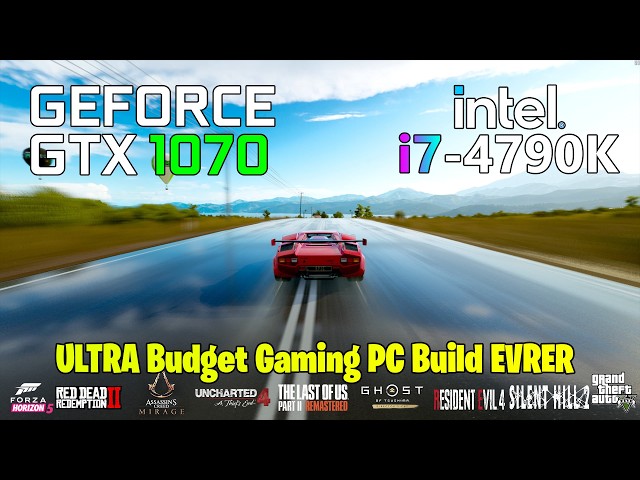 GTX 1070 | i7 4790K | 30 Games Tested - YouTube