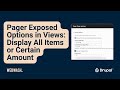 Pager Exposed Options in Views: Display All Items or Certain Amount