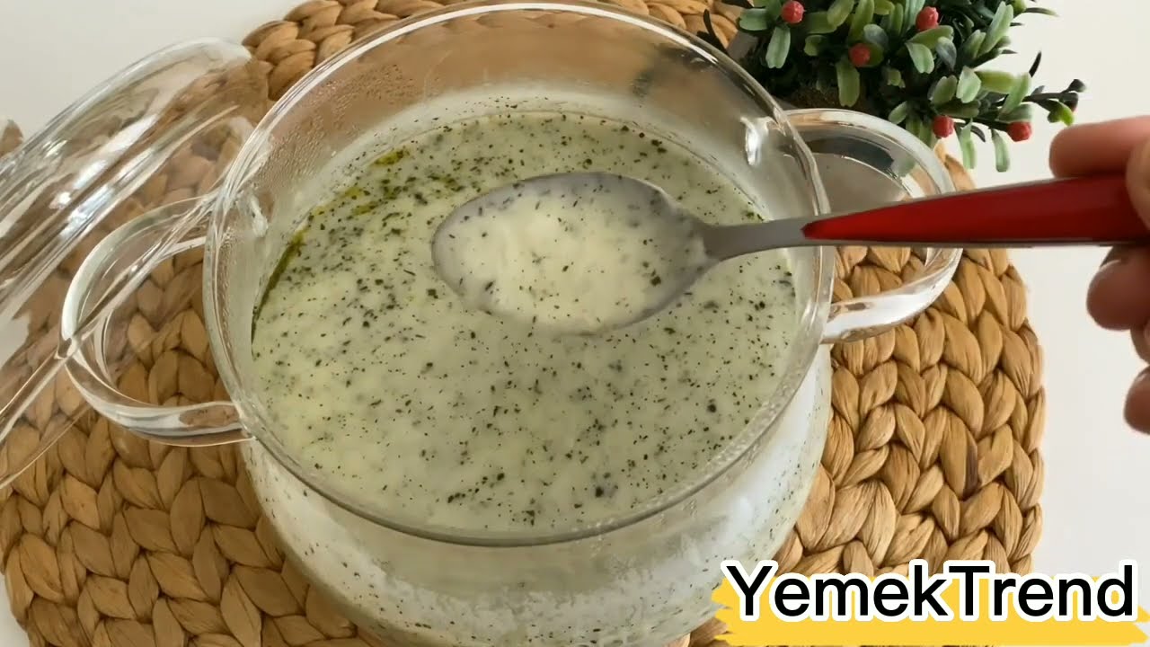 Sadece 10 Dakikada Pratik Yayla Çorbası Tarifi ???? Anne Tarifi ‼️Nefis Yemek Tarifleri