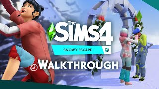 The Sims 4 Snowy Escape: Rock Climbing &amp; Mountain Excursions