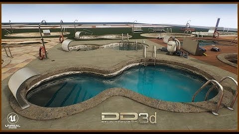 UE4 Swimming pool World Pack
