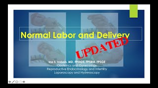 Normal labor and delivery (updated lecture) screenshot 1