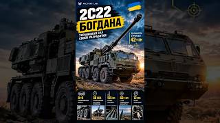2С22 БОГДАНА. #shorts #украина #военнаятехника #технологии #всу
