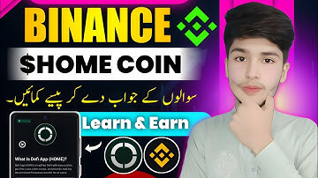Binance Home Coin Quiz Answers || Watch Till End 
