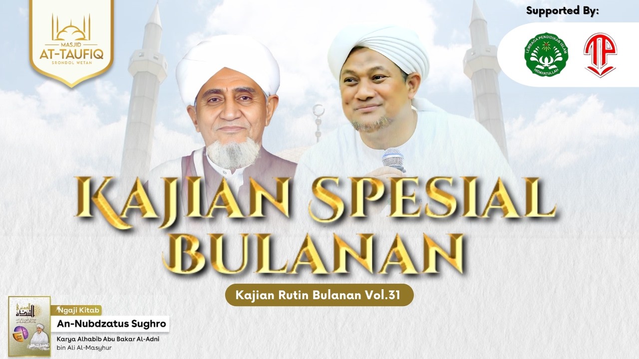 🔴[LIVE] BEBERAPA SUNNAH - SUNNAH NABI | KITAB AN NUBZATUS SUGRO l HABIB SHOLEH  AL-JUFRI