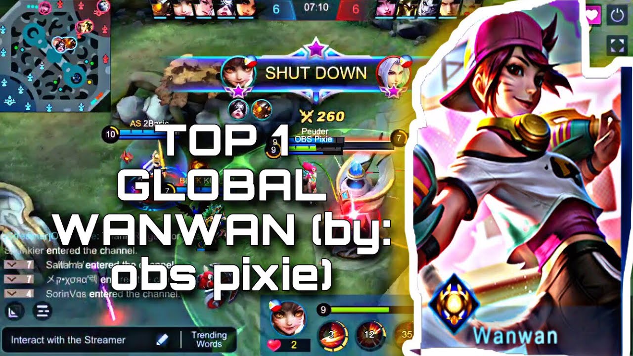 TOP #1 GLOBAL WANWAN (by:obs pixie)