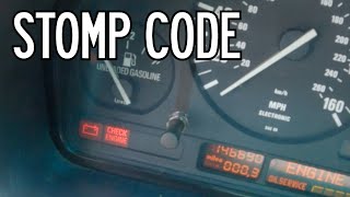 Stomp Code Test Exactly What To Do  Bmw E34 E36 E30 9295 For Obd1 Cars