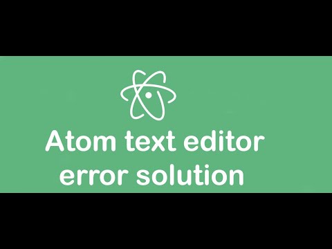 Atom Text Editor Error Solution in Kali-linux!