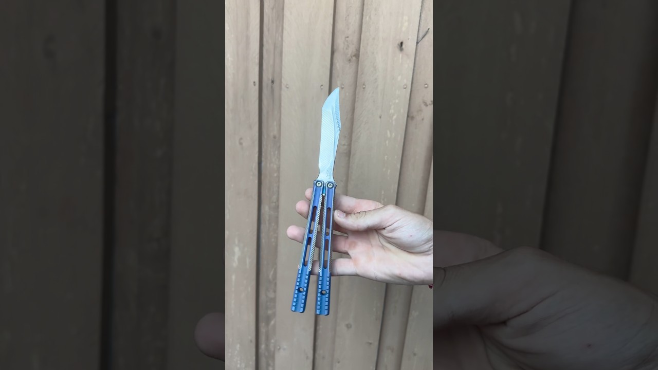 JK Design Orca V2 Balisong Flipping